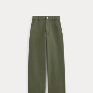 Everlane Women's utility wide leg pant in KALAMATA